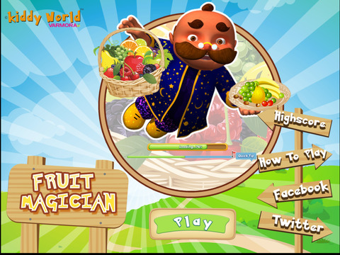 【免費遊戲App】Fruit Magician:Kiddy World-APP點子