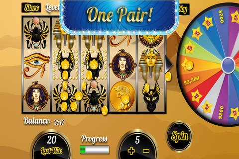 Ace of Pharaoh's Lucky Casino HD - Fun Machine Way, Bingo House, And Slots Paradise Free screenshot 3