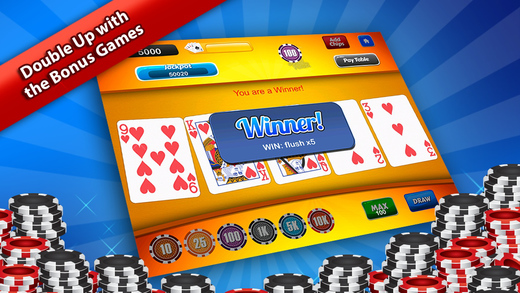 【免費遊戲App】Video Poker Pro - Bonus Ace of Spades Party-APP點子