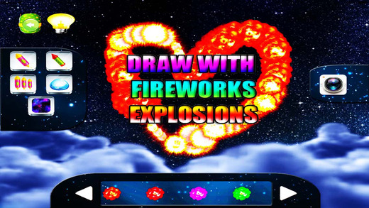 Fireworks Studio - Art of Drawing with Colorful Animated Explosion