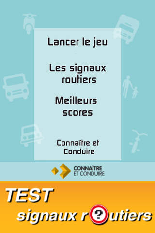Test Signaux Routiers screenshot 2