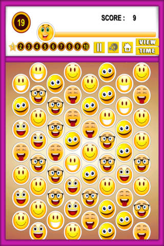 Match-3 Emoji Puzzle Mania - Guessing Game For Cool Kids FREE screenshot 2