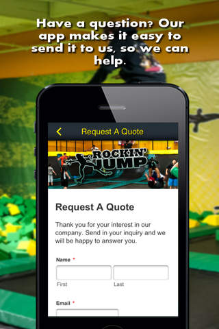 Rockin' Jump Trampoline Park San Dimas App screenshot 4