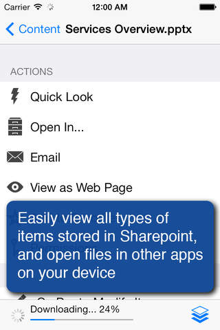 Sharekami - SharePoint Client screenshot 4