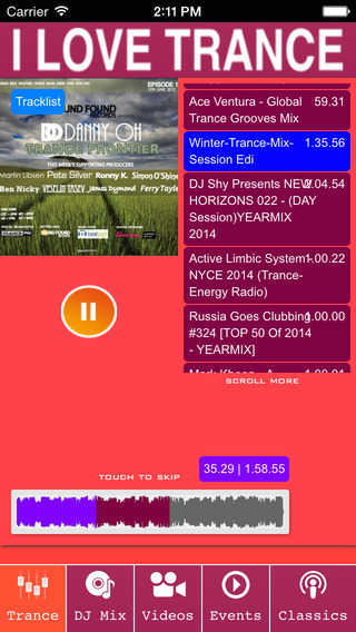 【免費音樂App】I Love Trance-APP點子