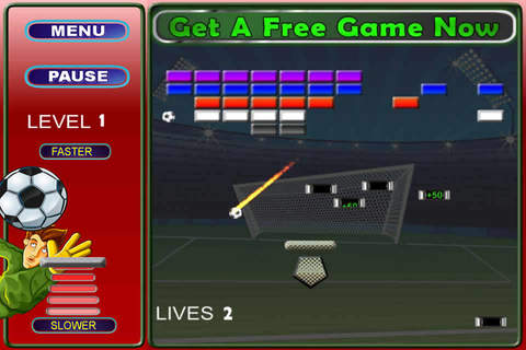A Break the soccer block - The arcade action game screenshot 4