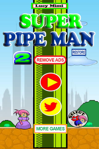 Super Pipe Man 2 - Begin on Puny Meadow Realm screenshot 2