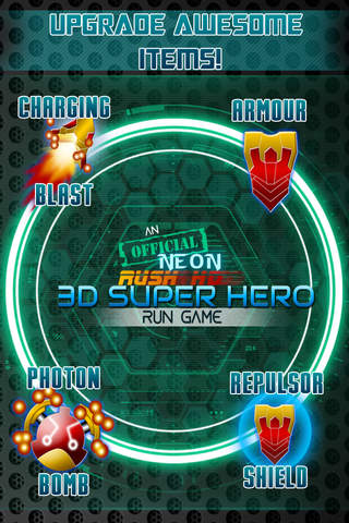 Amazing Neon Space Riders Racing Plus screenshot 2