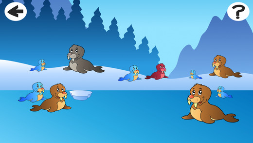 【免費遊戲App】A Winter Game for Children: Learn and Play with Animals of the Far North-APP點子