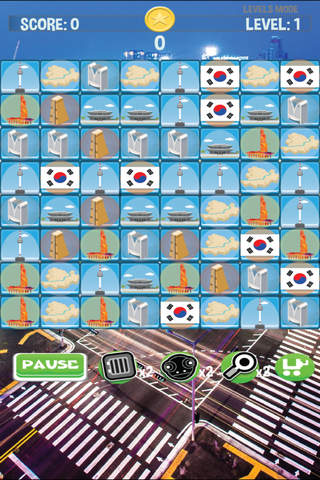 Seoul (서울시) Match3 screenshot 2
