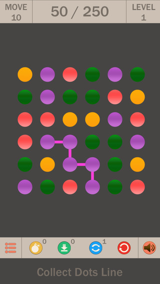 【免費遊戲App】Collect Dots Line-APP點子