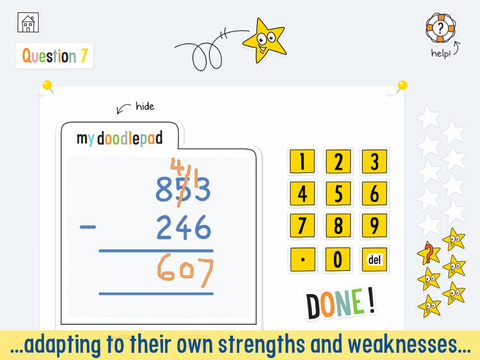 免費下載教育APP|DoodleMath (Elementary Math, 2nd Grade to 5th Grade) app開箱文|APP開箱王