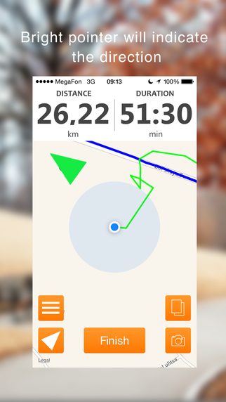 【免費交通運輸App】Track My Route - GPS walking and hiking tracker with compass-APP點子