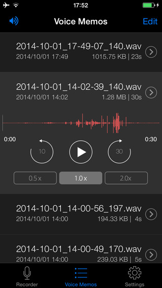 【免費商業App】Voice Recorder HD for Audio Recording, Playback, Trimming and Sharing-APP點子