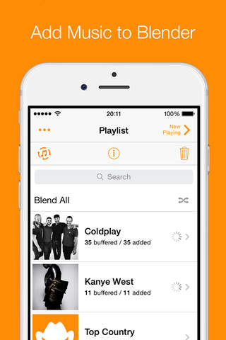 HitsBlender - Free Music Online Radio Player screenshot 3