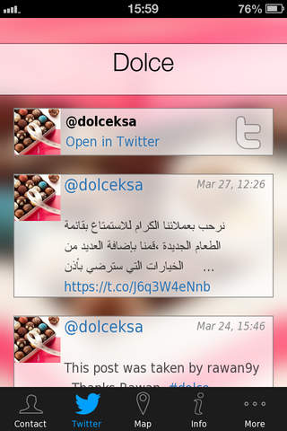 Dolce App screenshot 2
