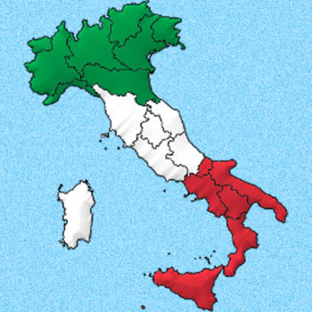 Italian Regions - The Flag, Capital and the Map of Italy - From Piedmont to Sicily 遊戲 App LOGO-APP開箱王