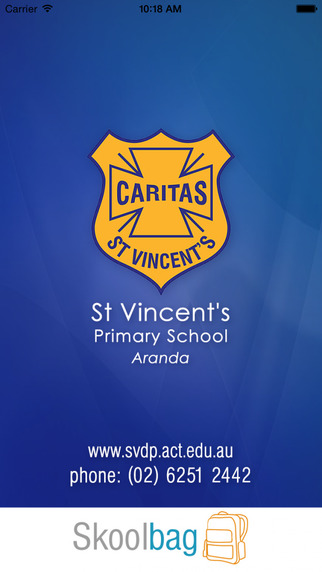 St Vincent's Primary School Aranda - Skoolbag