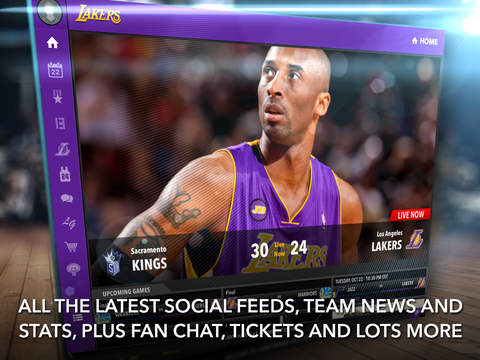 【免費運動App】Los Angeles Lakers Official Mobile App-APP點子