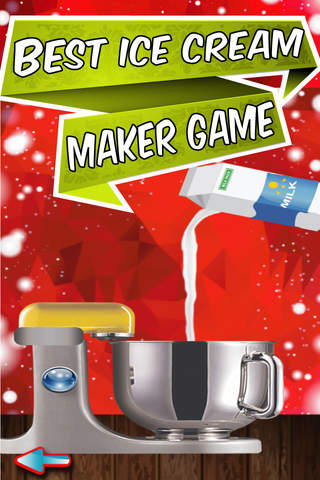 Ice Cream Maker - Jump on Frozen Machine Adventure Games of Recipe Truck for All Age screenshot 2