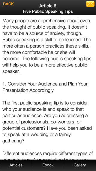 【免費生活App】Public Speaking Guide - How To Magnetize & Amaze Your Audience!-APP點子