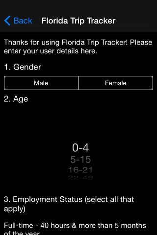 Florida Trip Tracker screenshot 3