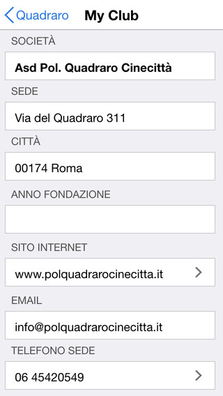 免費下載運動APP|Pol. Quadraro Cinecittà app開箱文|APP開箱王