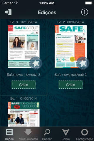 Revista Safe News screenshot 2