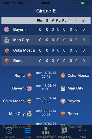 Champions League 2014-2015 screenshot 2