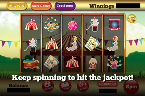 Ace Fun House Carnival Slots 777 - Las Vegas Fruit Slot Machine Spin to Win screenshot 3