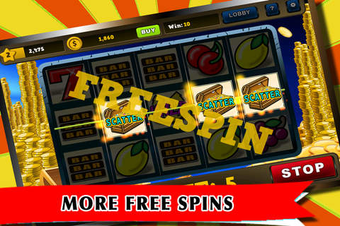 AAA Classic 777 Gold Slots - New Las Vegas Casino Games FREE screenshot 3