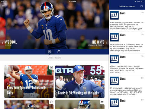 【免費運動App】New York Giants Mobile-APP點子