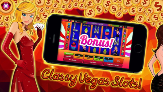 Classy Slots Pro - Lucky Las Vegas Casino Jackpot Mania with Bonus Games