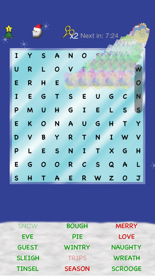 【免費娛樂App】Frosty Word Search-APP點子