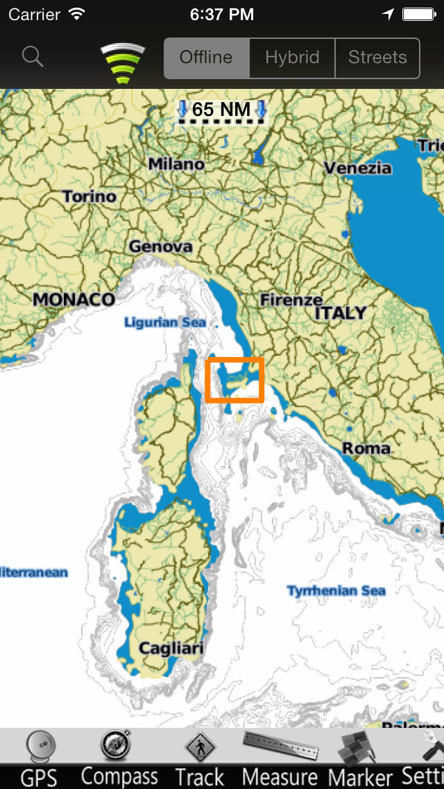 Elba Island GPS Nautical charts