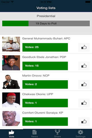 2015 Polling App screenshot 2