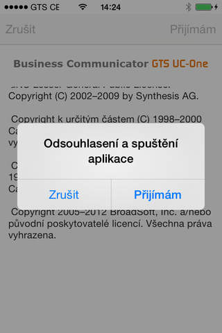GTS UC-One screenshot 2