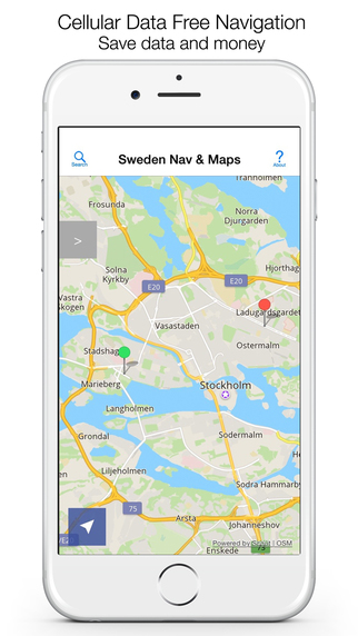 Sweden Offline Maps Offline Navigation