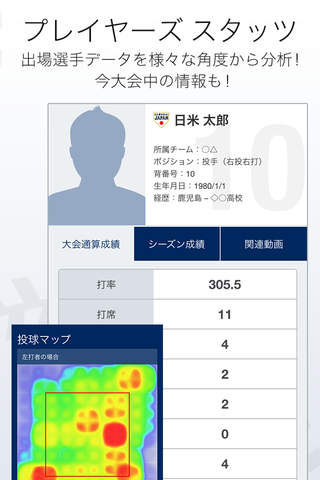 2014 SUZUKI 日米野球公式アプリ screenshot 3