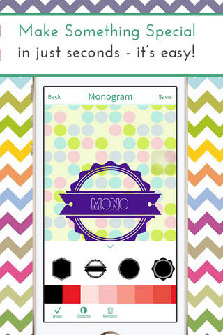 Monogram Plus - Custom Wallpapers and Backgrounds with HD Themes screenshot 3