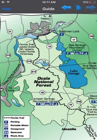 Ocala National Forest - GPS Map Navigator screenshot 4