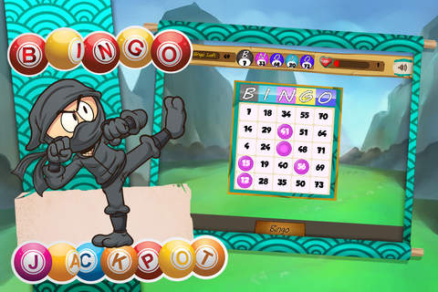Ninja Bingo screenshot 2