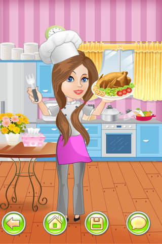 #1 Mama Diner Chef Dress-Up : Happy Dinner Baking Time FREE screenshot 4