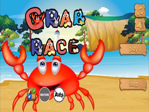 Crab Race - Keep Mr. Crab Out Of Water