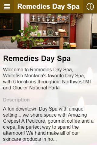 Remedies Day Spa screenshot 2
