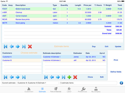 【免費商業App】Estimate Master Basic-APP點子