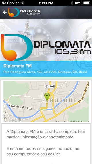 【免費音樂App】Rádio Diplomata FM - Brusque, SC-APP點子