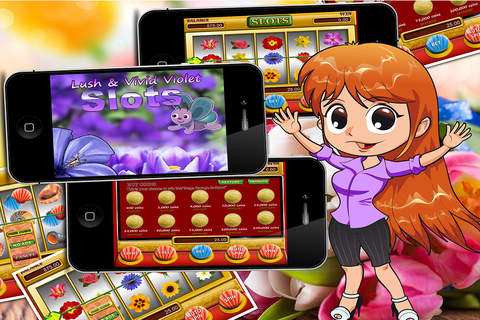 Lush & Vivid Violet Pro ~ The Casino Winning Slotsmachine Secret Streak screenshot 2