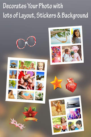 Photo Collage Maker - Photo Editor to Stitch Pics & Add Stickers to Share in Social Networks screenshot 2