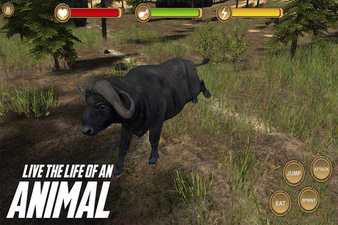Cape Buffalo Simulator - HD screenshot 2